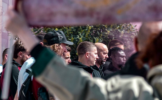 L’Arezzo senza tifosi a San Benedetto: il saluto alla partenza